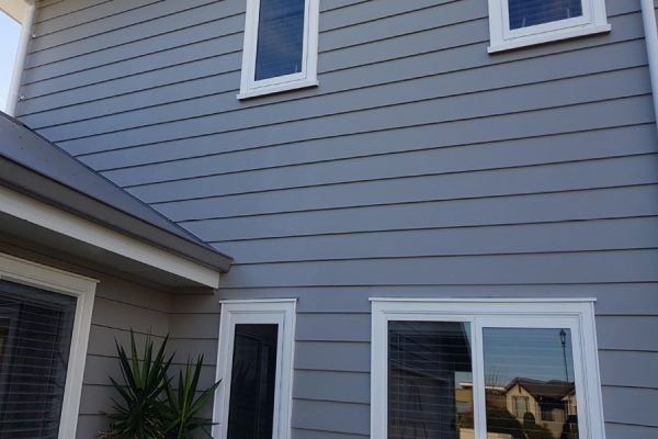 Post painting care of timber weatherboards